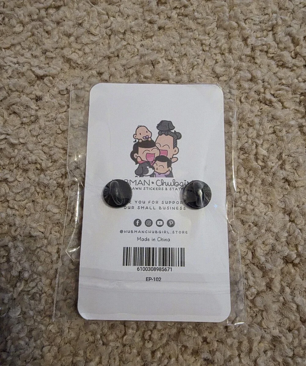 *NEW* THREE LITTLE PIGS Enamel Pin Hubman & Chubgirl